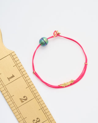 adjustable cord bracelet w/ tahiti pearl