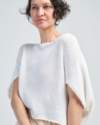 cotton blend knit top