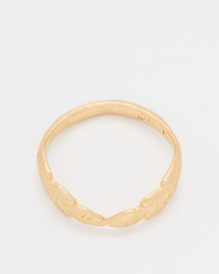 notched diadem ring