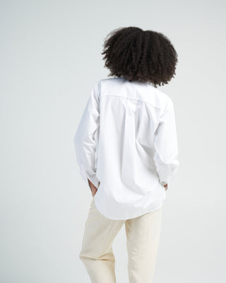 signature cotton shirt - white
