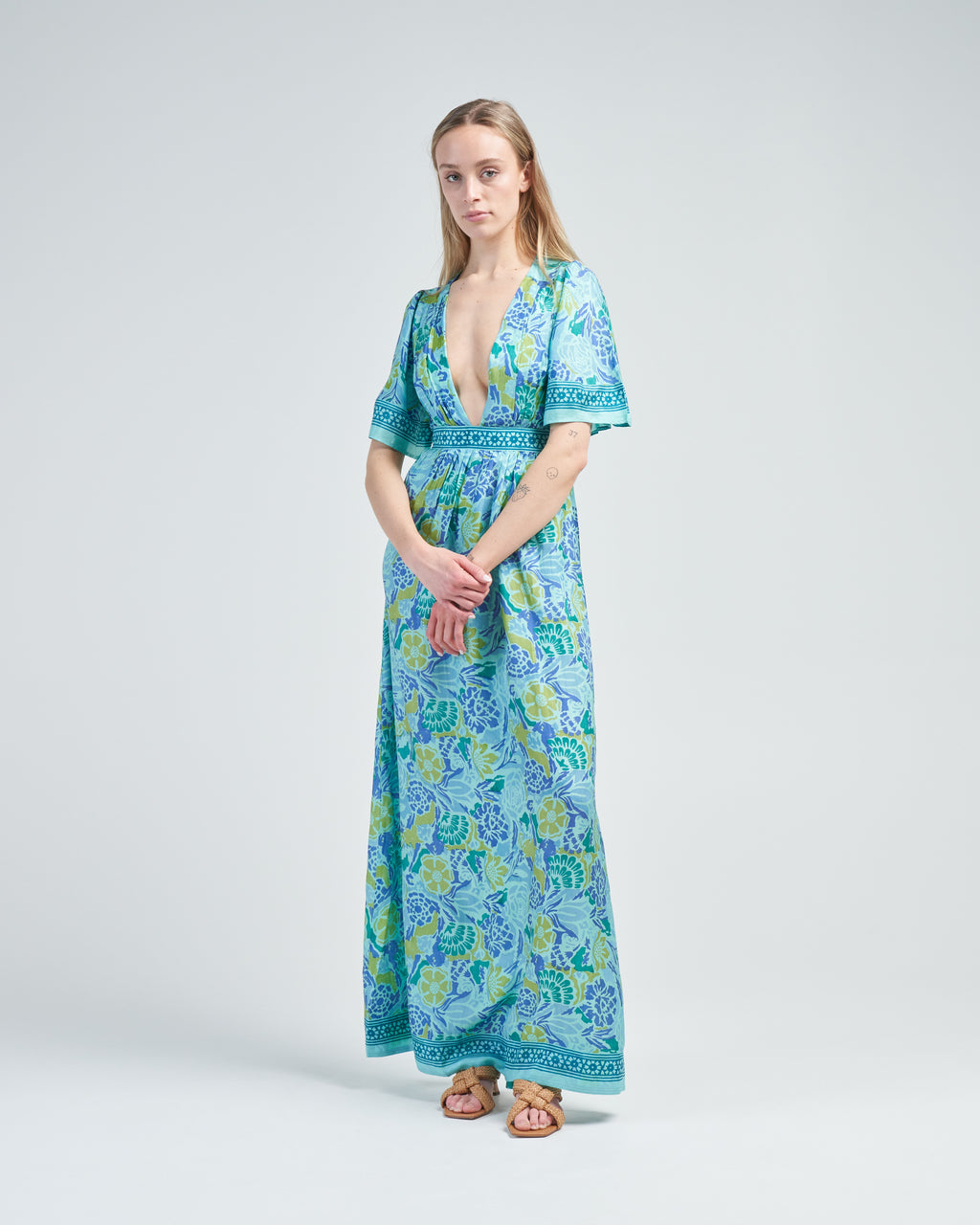 Hannah Artwear Suri Dress Aliso Cyan