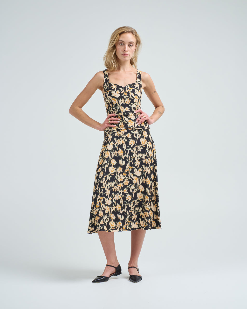 Ulla Johnson Vivi Sweetheart Neckline Midi Dress Tourmaline Ulla Johnson Vivi Sweetheart Neckline Midi Dress Tourmaline