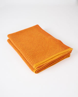 cashmere waffle knit throw