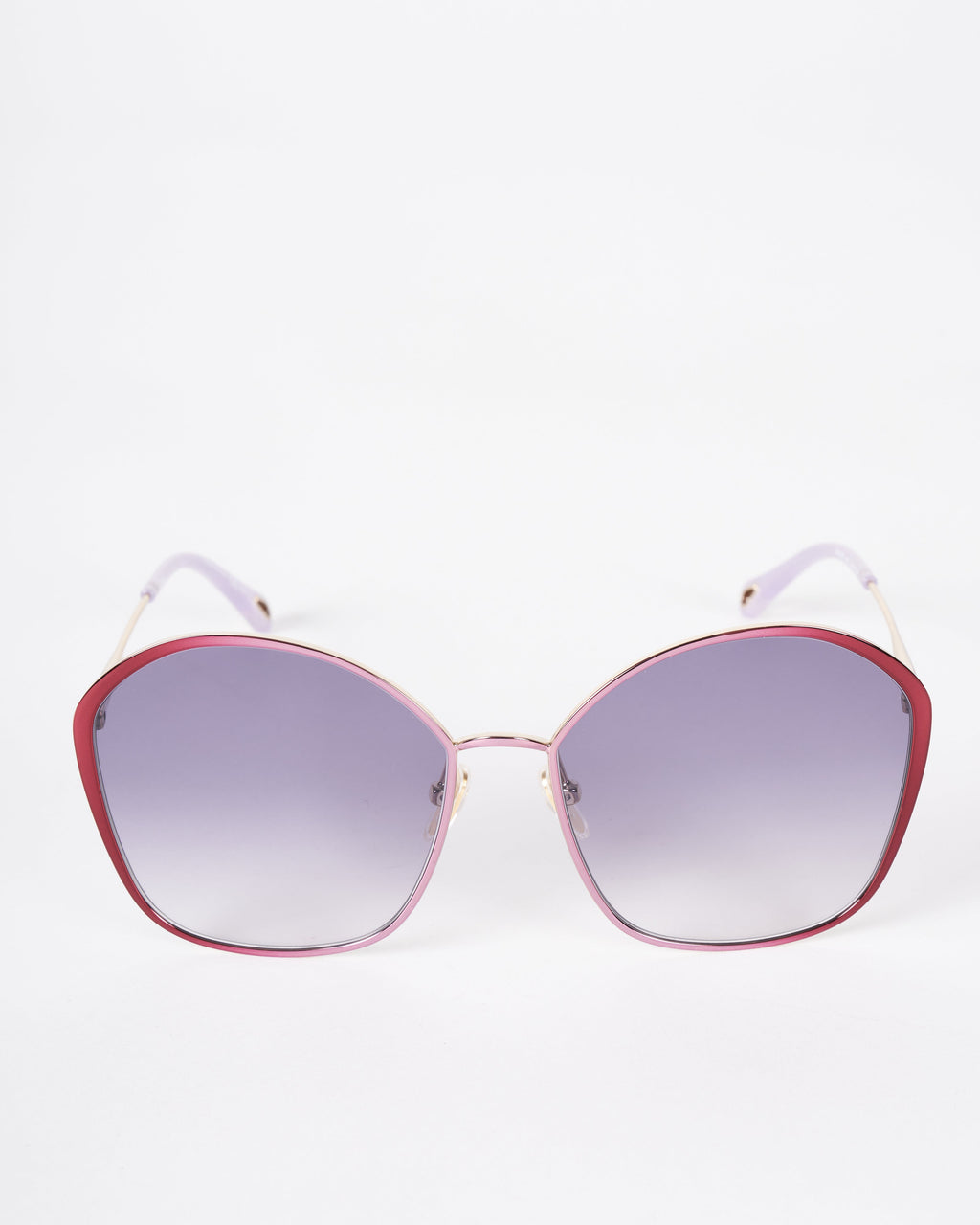 CHLOE GOLD BURGUNDY VIOLET GRADIENT SUNGLASSES CH0015S Chloe | Accessories | Chloe Gold Burgundy Violet Gradient  main image 3