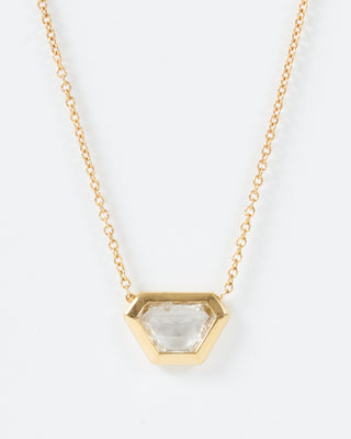 diamond shape necklace trapezoid