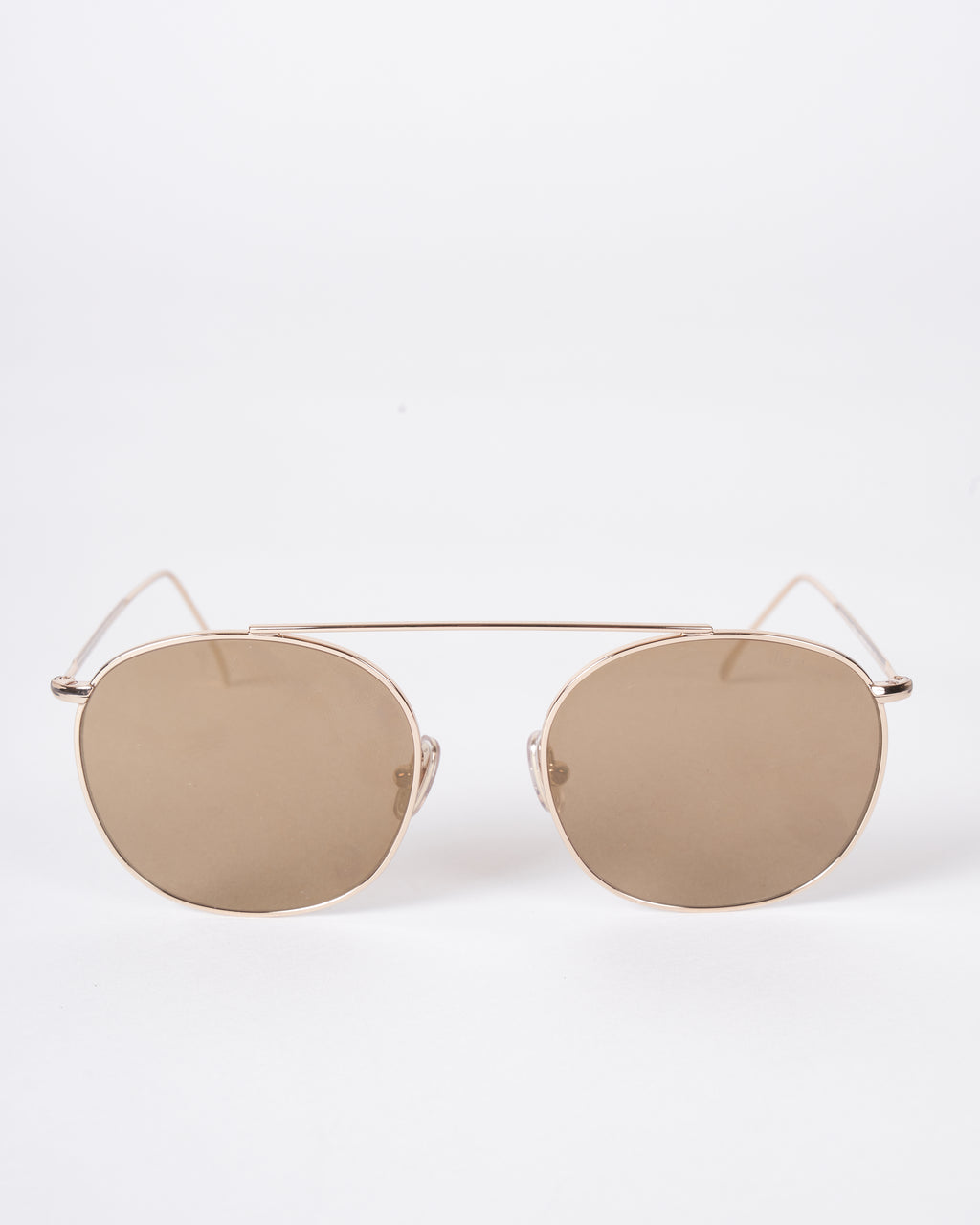 Illesteva rose gold reflective sunglasses Mykonos II Sunglasses Gold/Bright Rose – blueandcream main image 2