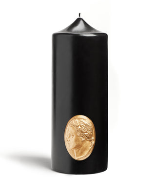 imperial pillar candle - black