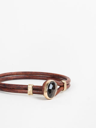 brown sapphire bracelet