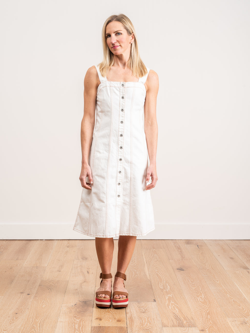 Kowtow W19Pd14 Ecru Denim Kowtow W19Pd14 Ecru Denim