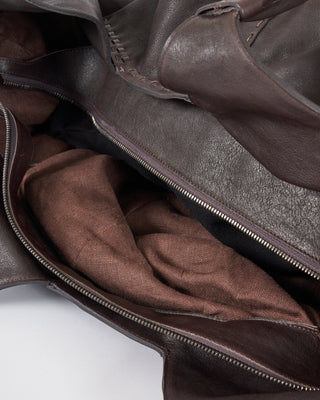 large shoulder bag - messico ebano