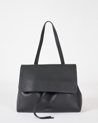 large soft lady bag - black