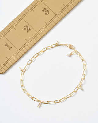 mini popsicle bracelet with diamonds