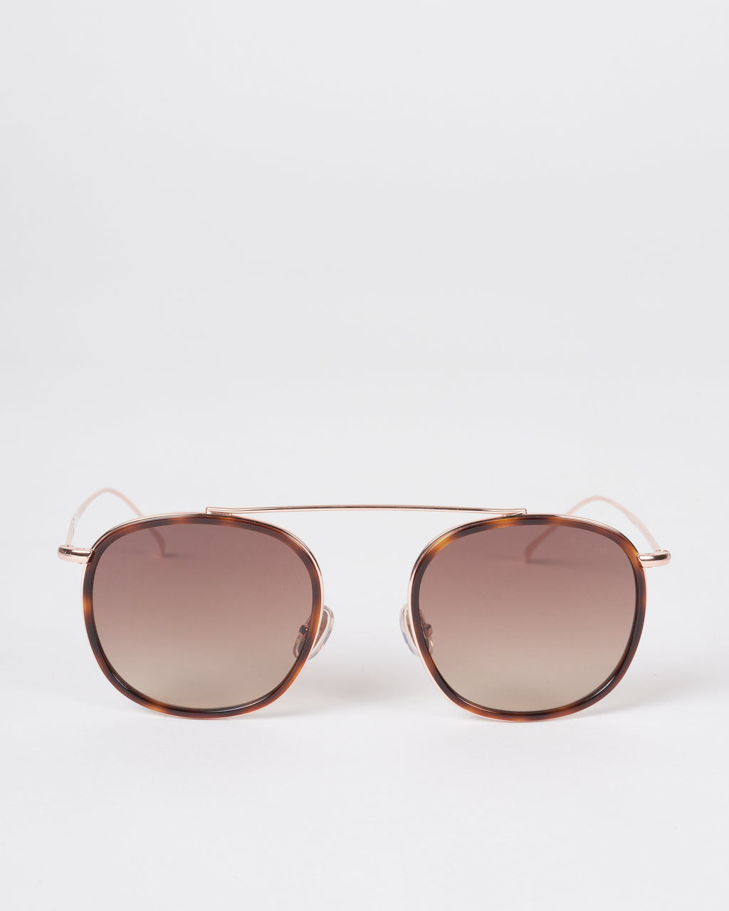Illesteva Mykonos Ace Sunglasses In Havana/Gold/Grey Flat Mykonos Ace Sunglasses | illesteva main image 2