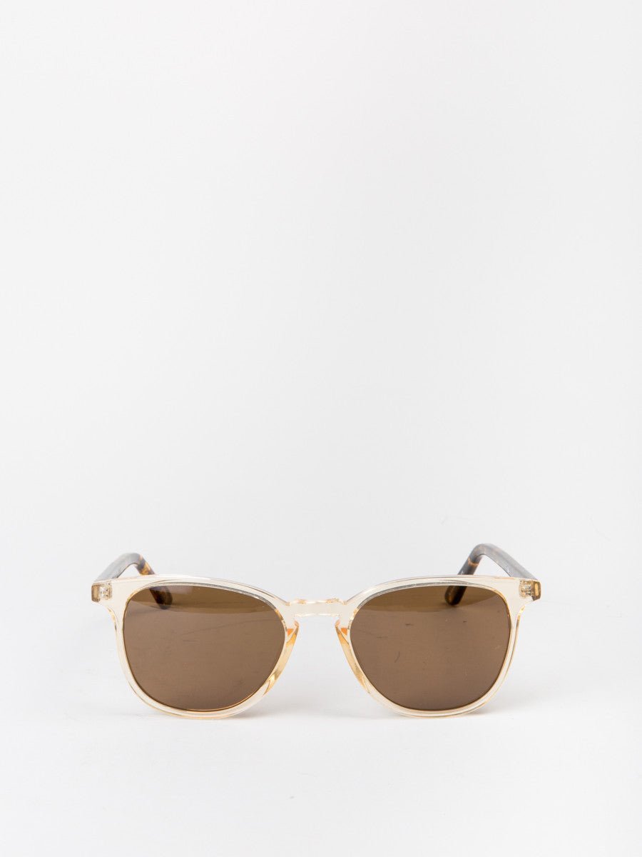 Krewe Olivier Sunglasses in Champagne & Rue scarpa