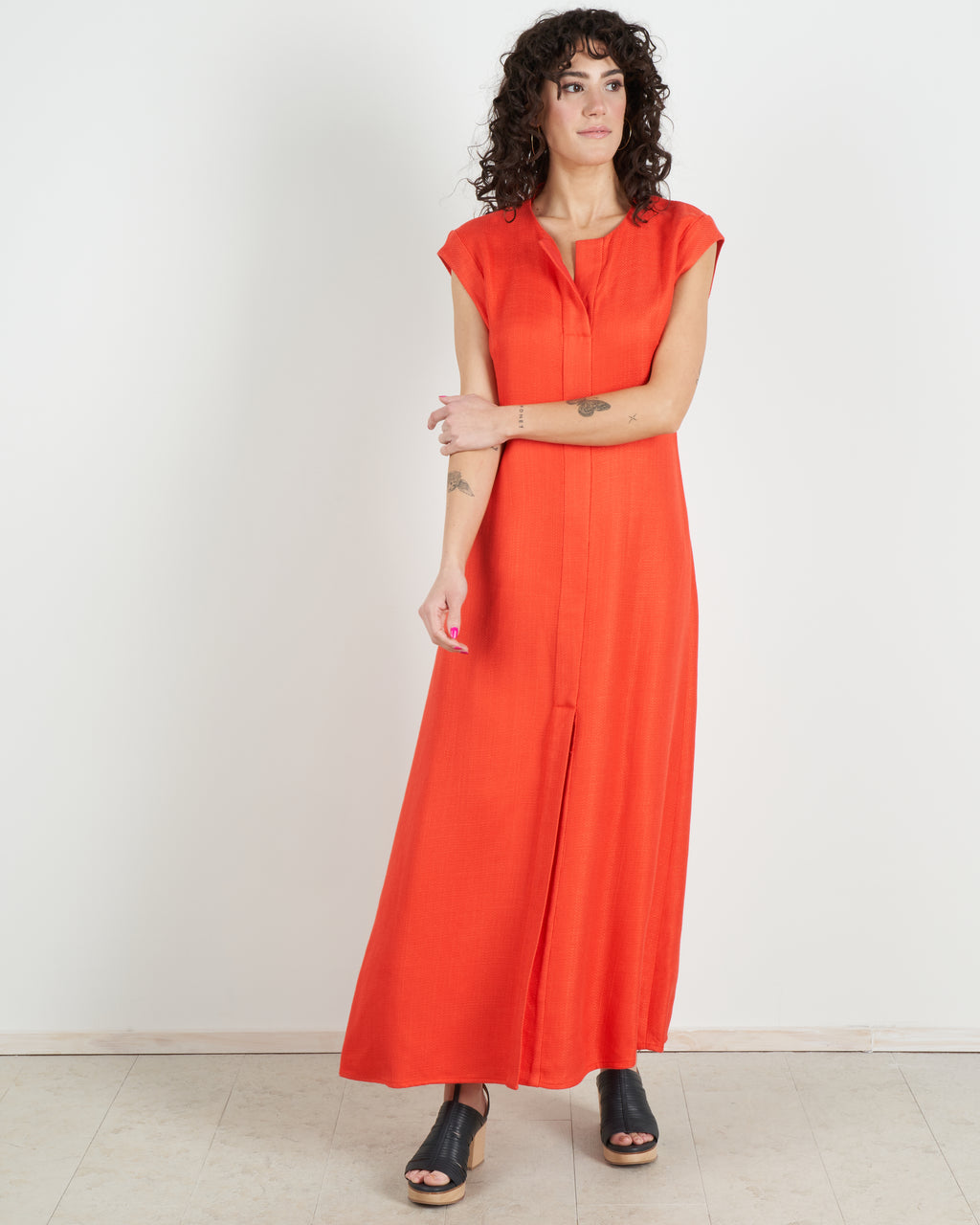 rachel comey orange dress Token Dress Sherbet Orange