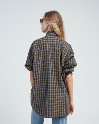 shirt w/ button placket - woven gallaway