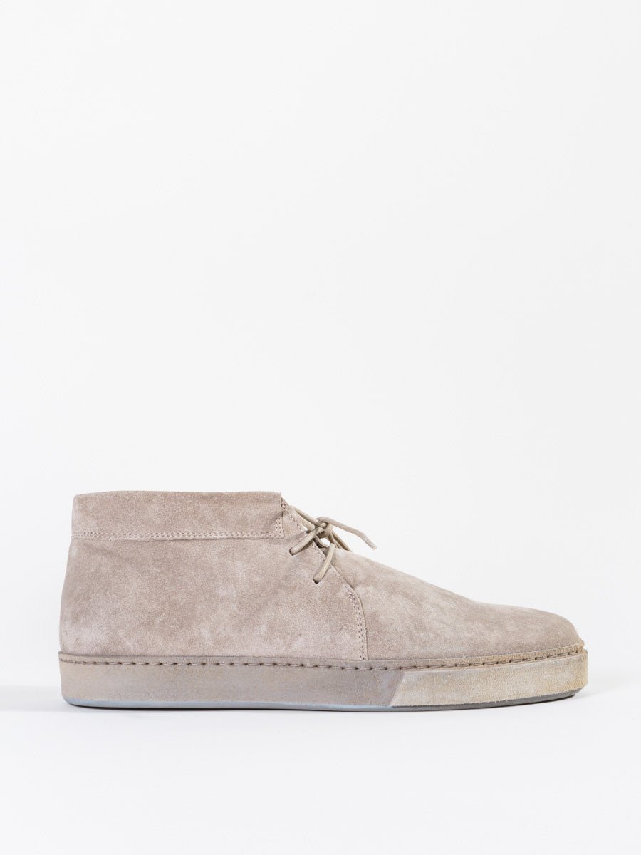 On Sale | Vince Novato Suede Short Boot in Woodsmoke â scarpa