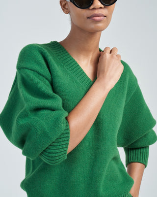 v-neck wool cashmere knit
