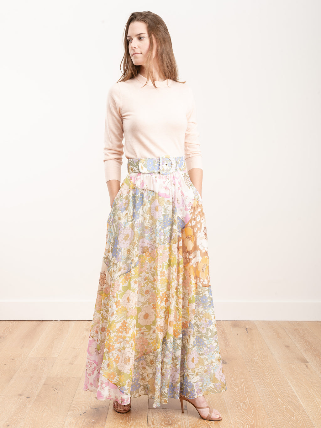 zimmermann super eight maxi dress Zimmermann Super Eight Maxi Skirt Mixed Floral