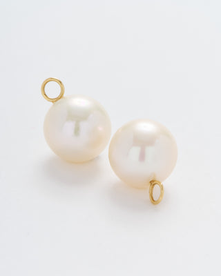 11mm pearl earring charms