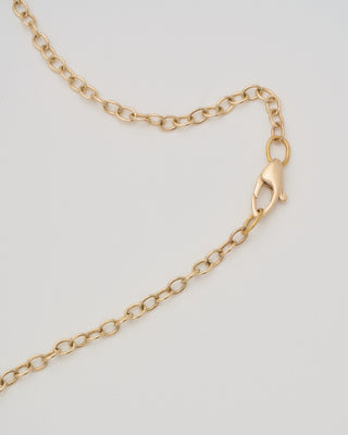 14k gold adjustable chain
