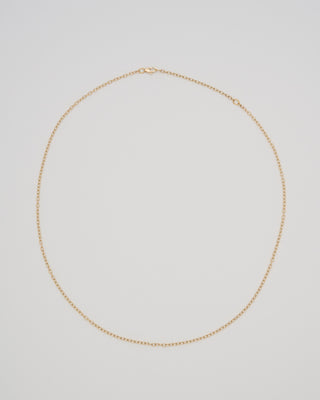 14k gold adjustable chain