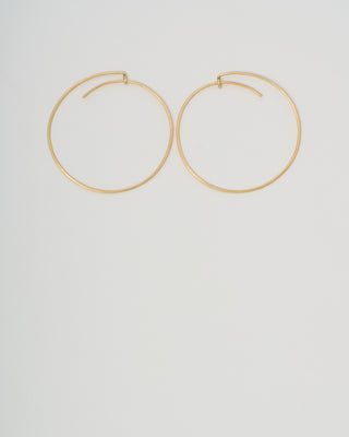 lucky hoop earrings