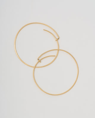 lucky hoop earrings