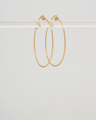 lucky hoop earrings