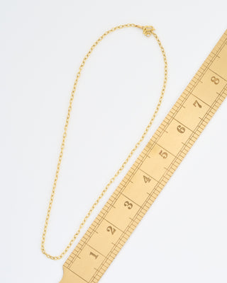 18k gold chain necklace