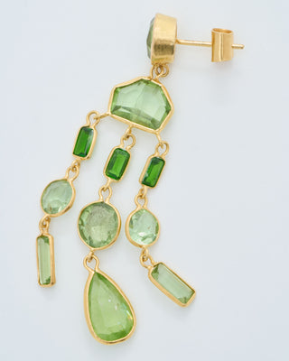 18kt gold pstm myanmar tender large earrings