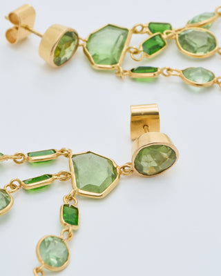 18kt gold pstm myanmar tender large earrings