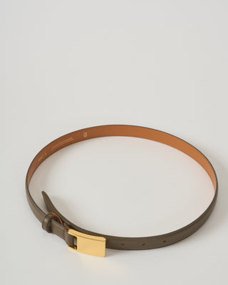 20mm belt in nappa leather lined crust leather