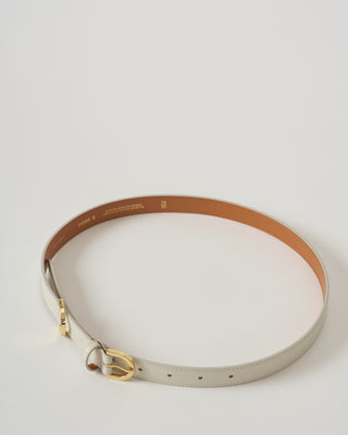 20mm belt in nappa leather lined crust leather
