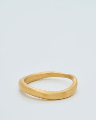 22k gold wave ring