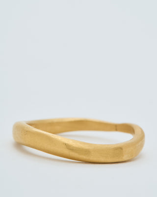 22k gold wave ring
