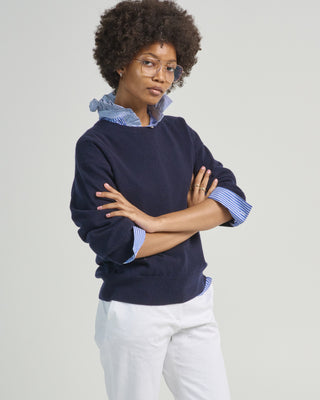 jewel 3/4 sleeve sweater