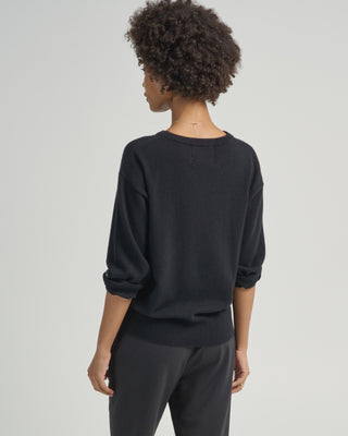 jewel 3/4 sleeve sweater
