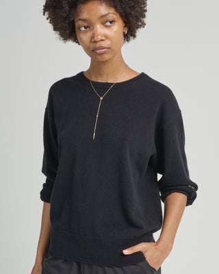 jewel 3/4 sleeve sweater
