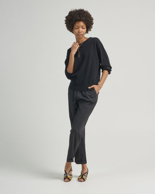 jewel 3/4 sleeve sweater