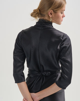 3/4 sleeve wrap top