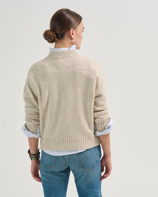 3 ply crewneck sweater