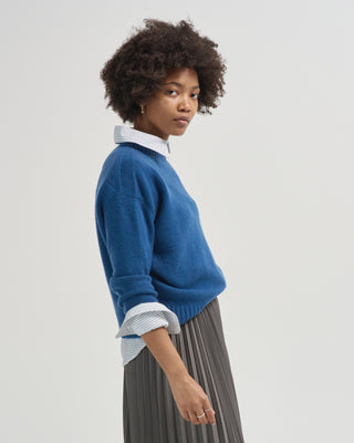 3 ply crewneck sweater