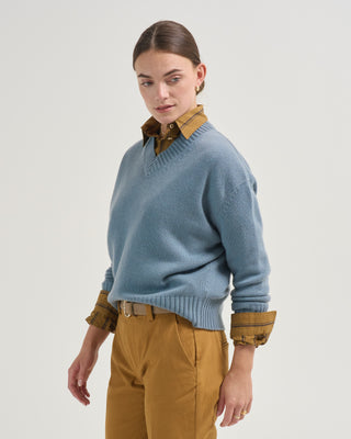 3 ply v neck sweater
