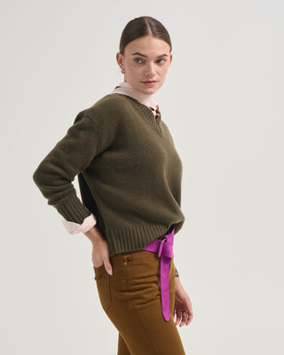 3 ply v neck sweater