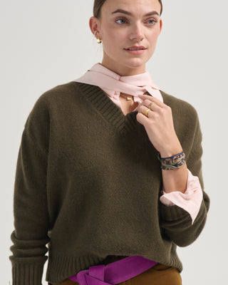 3 ply v neck sweater