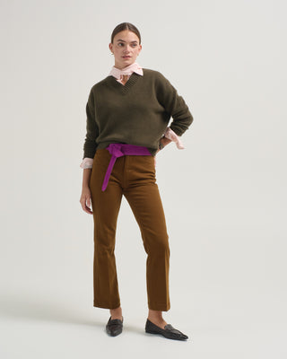 3 ply v neck sweater