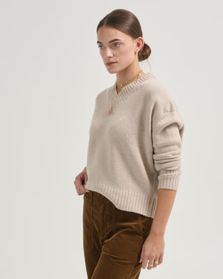 3 ply v neck sweater