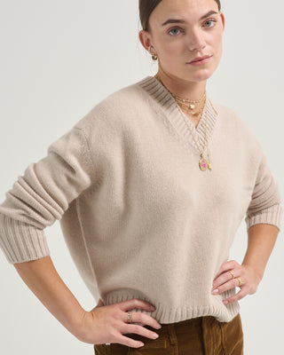 3 ply v neck sweater