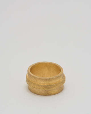 4mm wide gold bead